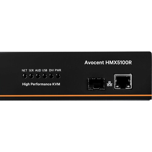 Vertiv AVOCENT HMX HMX5100R Digital KVM Console - Wired - 1 Remote User(s) - 100 m Range - WUXGA - 1920 x 1200 Maximum Vid