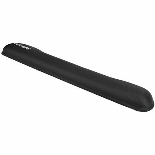 StarTech.com Foam Keyboard Wrist Rest - Ergonomic Wrist Support - Padded Keyboard Desk Cushion for Typing - Black Computer