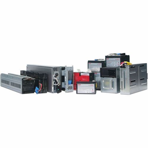 APC Akku-Einheit - Bleisäure - Wartungsfrei/Hermetisch dicht/Auslaufsicher - Hot-Swap - 3 Jahr(e) Mindest-Batteriedauer - 