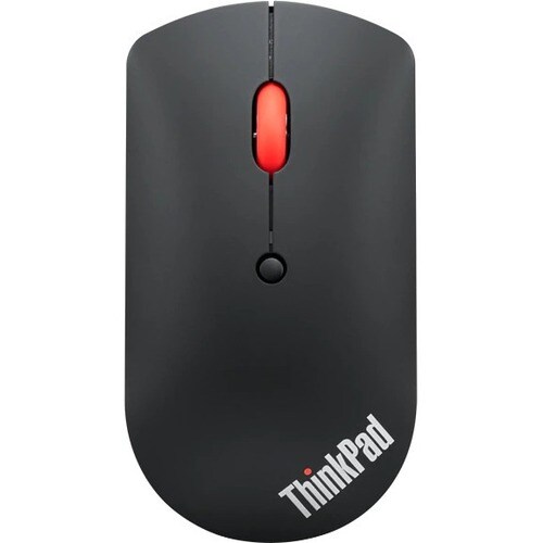 Lenovo Mouse - Bluetooth - Optical - 3 Button(s) - Black - Wireless - 2400 dpi - Scroll Wheel