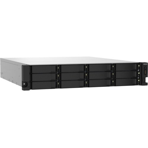 Sistema di memorizzazione SAN/NAS QNAP TS-1232PXU-RP-4G - 12 x Vani totali - 512 MB Capacità memoria Flash - Annapurna Lab