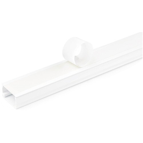 StarTech.com 1,8m Kabelkanal Selbstklebend, 32x20mm, PVC - Sockelleiste/Wandkabelkanal (CBMOWD2013) - Raceway - 3,30 cm (1