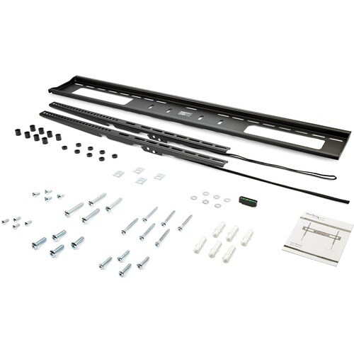StarTech.com FPWFXB1 Wandhalterung für Flachbildschirm, Gekrümmte Bildschirmanzeige - Schwarz - 1 Unterstützte(r) Display(