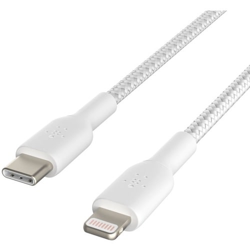 Belkin BoostCharge 2,01 m Lightning/USB-C Datentransferkabel - Cable for iPad, iPad Pro, iPad mini, iPad Air, iPhone - Weiß