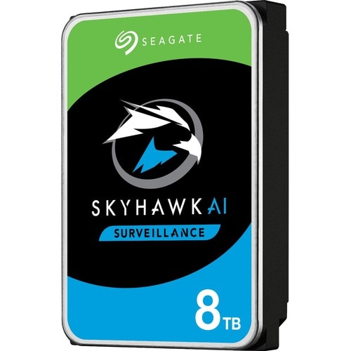 Disco rigido Seagate SkyHawk AI ST8000VE001 - 3.5" Interno - 8 TB - SATA (SATA/600) - Videoregistratore di rete Dispositiv