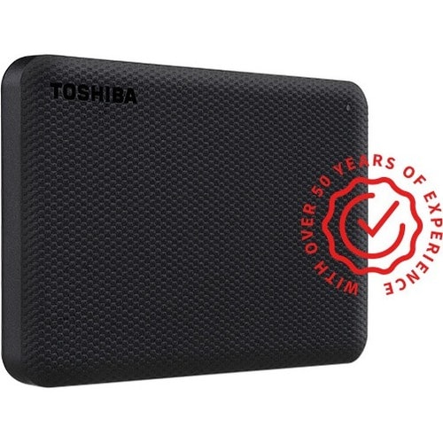Toshiba Canvio Advance HDTCA40EK3CA 4 TB Portable Hard Drive - 2.5" External - Black - USB 3.2 (Gen 1) - 2 Year Warranty