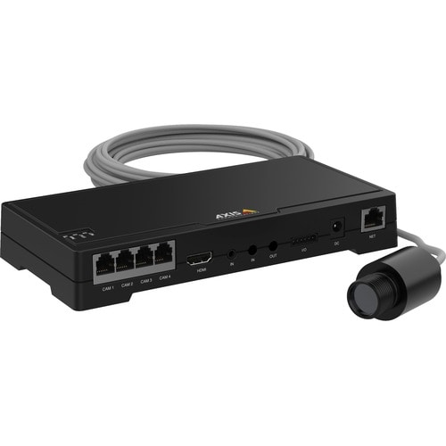 AXIS FA1080-E Outdoor Surveillance Camera - Colour - Black, Grey - Fixed Lens - 8 fps - Bracket Mount, Wall Mount, Recesse