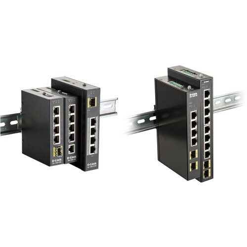 D-Link DIS-100G DIS-100G-10S 8 Ports Ethernet Switch - 2 Layer Supported - Modular - 2 SFP Slots - 7.44 W Power Consumptio