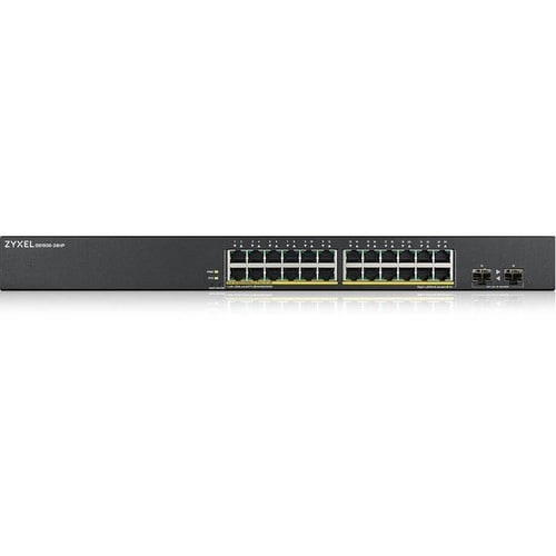 ZYXEL GS1900 GS1900-24HPv2 26 Ports Manageable Ethernet Switch - Gigabit Ethernet - 100/1000Base-T, 1000Base-X - 2 Layer S
