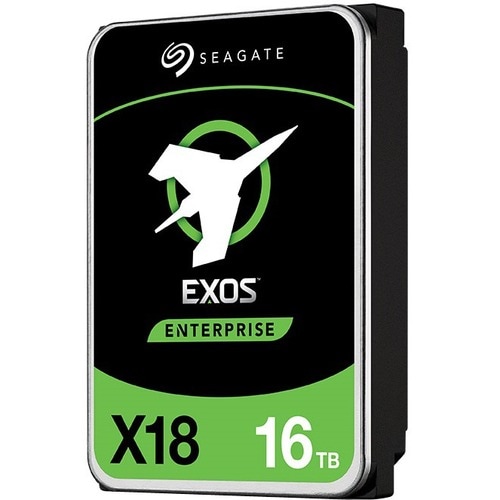 Seagate Exos X18 ST16000NM004J 16 TB Hard Drive - Internal - SAS (12Gb/s SAS) - Video Surveillance System, Storage System 