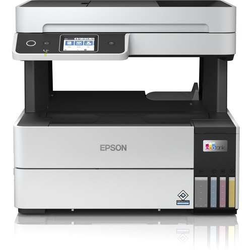 Epson ET-5170 Wireless EcoTank Inkjet Multifunction Printer - Colour - Copier/Fax/Printer/Scanner - 37 ppm Mono/23 ppm Col