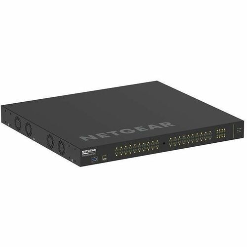 Netgear AV Line M4250 M4250-40G8XF-PoE+ 40 Ports Manageable Ethernet Switch - Gigabit Ethernet, 10 Gigabit Ethernet - 10/1