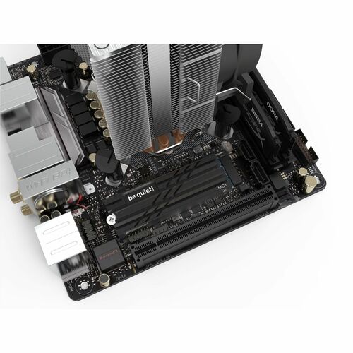 be quiet! MC1 Heatsink - Solid State Drive, Enclosure - Black