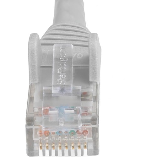 CABLE DE RED ETHERNET CAT6 UTP SIN ENGANCHES GRIS 1M