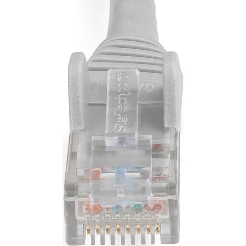 StarTech.com 2m CAT6 Ethernet Cable, LSZH (Low Smoke Zero Halogen), 10 GbE Snagless 100W PoE UTP RJ45 Grey CAT 6 Network P