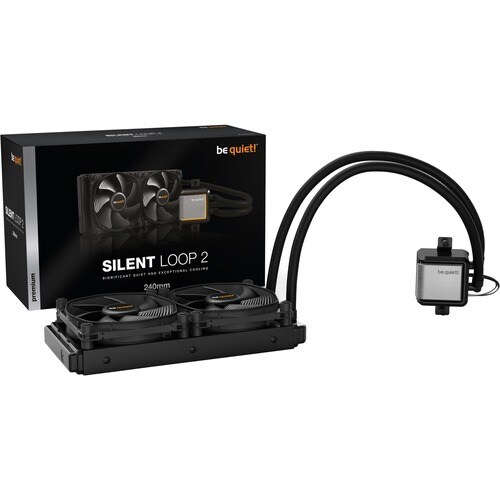 be quiet! Silent Loop 2 240mm 2 Cooling Fan/Radiator - PC, Workstation, Processor - 2 x Fan(s) - 2200 rpm - Liquid Cooler 