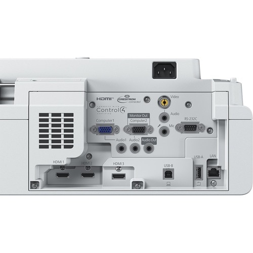 Epson EB-735F 3LCD Projector - 16:9 - White - 1920 x 1080 - Ceiling, Front - 1080p - 20000 Hour Normal Mode - 30000 Hour E