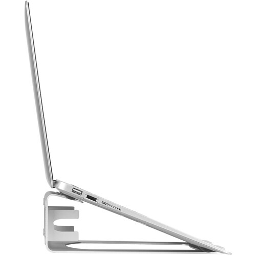 StarTech.com Laptop Stand - 2-in-1 Ergonomic Laptop Riser Stand or Vertical Stand for Desk - For Ultrabooks / MacBook Pro/