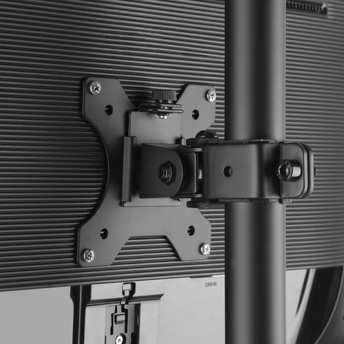 V7 DS1FSDS Monitor Stand - 25.4 cm (10") to 68.6 cm (27") Screen Support - 15.80 kg Load Capacity - 90.4 cm Height x 27.9 