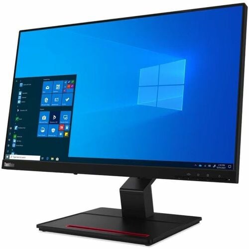 Lenovo ThinkVision T24t-20 24 Zoll Klasse LED-Touchscreen-Monitor - 16:9 Format - 4 ms Reaktionszeit - 60,5 cm (23,8 Zoll)