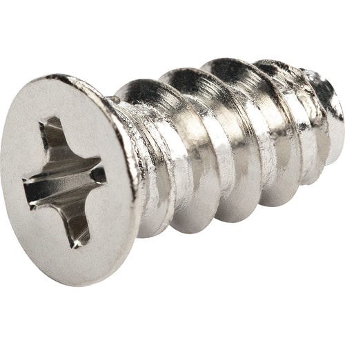 StarTech.com 50 Stück M5 Gehäuselüfter-Schrauben - selbstschneidend - Kreuzschlitz-/Flachkopf (M5FANSCREW10) - 10 mm - Fla