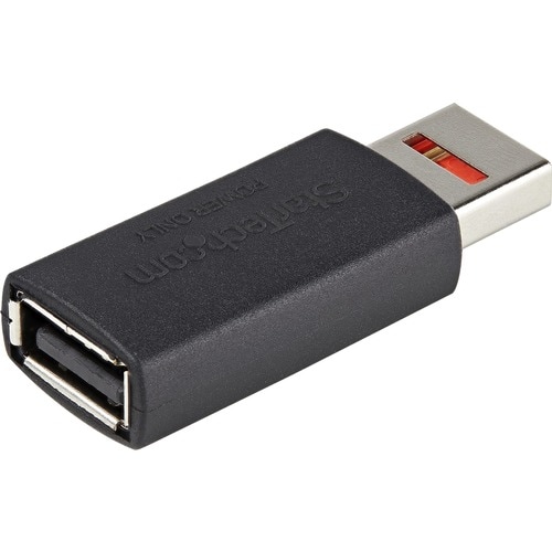 SECURE CHARGE USB DATA BLOCKER- USB-A M/F POWER-ONLY ADAPTER