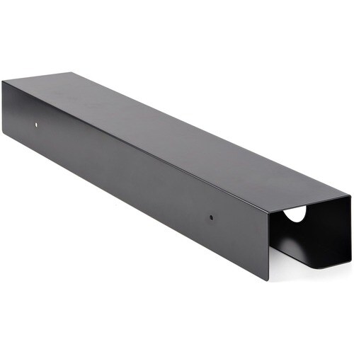 Kabelschacht zur Untertisch Montage - Kabelmanagement für den Tisch - 60cm lang (UDCMTRAY) - Kabelmanagementfach - 11,43 c