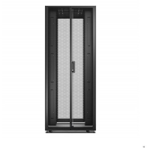 APC by Schneider Electric Easy 48U Floor Standing Enclosed Cabinet Rack Cabinet - 482.60 mm Rack Width x 838.20 mm Rack De