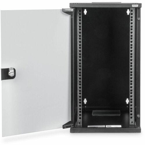 Digitus Wandgehäuse 254 mm (10") - 312x300 mm (BxT). Typ: Wandmontiertes Regal, Rack-Kapazität: 12U, Höchstgewichtskapazit