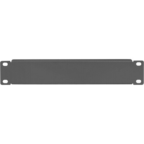 Digitus Blindabdeckung für 254 mm (10") Netzwerkschränke. Typ: Blindplatte, Gehäusematerial: Stahl, Produktfarbe: Schwarz