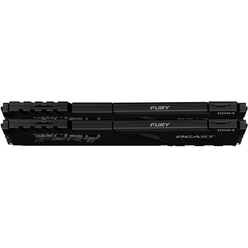 Kingston FURY Beast Módulo RAM - 32 GB (2 x 16GB) - DDR4-3200/PC4-25600 DDR4 SDRAM - 3200 MHz - CL16 - 1.35 V - 288 pinos 