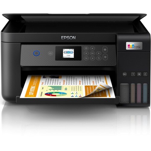 Epson L4260 Wireless EcoTank Inkjet Multifunction Printer - Color - Copier/Printer/Scanner - 33 ppm Mono/15 ppm Color Prin