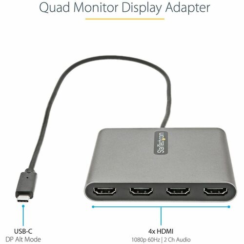 USB C TO 4 HDMI ADAPTER