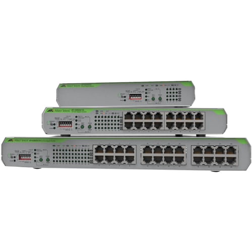 Allied Telesis CentreCOM GS920 GS920/8PS 8 Portas Comutador Ethernet - Gigabit Ethernet - 10/100/1000Base-T - 2 Camada sup