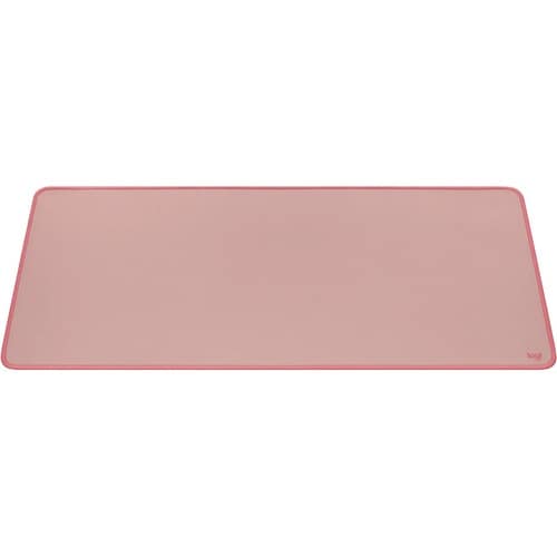 Logitech Mouse Pad - 300 mm x 700 mm Dimension - Dark Rose - Natural Rubber, Nylon, Polyester - Anti-slip, Anti-fray, Spil