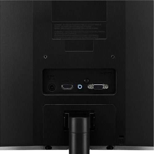 LG 20MK400H-B 20" Class HD LCD Monitor - 16:9 - Matte Black - 49.5 cm (19.5") Viewable - Twisted nematic (TN) - LED Backli