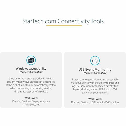 StarTech.com USB 3.2 Gen 1 (3.1 Gen 1) Type-C Docking Station for Projector, TV - 100 W - Portable - 1 Displays Supported 
