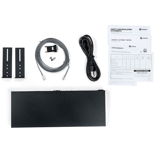 Vertiv AVOCENT AutoView AV 3000 AV3108 KVM Switchbox - 8 Computador(es) - 1 Utilizador(es) local(ais) - 1 Utilizador(es) r