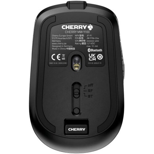CHERRY MW 9100 MOUSE RECHARGEABLE WIRELESS BLACK