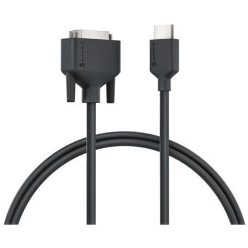 Alogic Elements HDMI to DVI Cable - 2m - 6.56 ft DVI-D/HDMI Video Cable for Video Device, Rack Equipment - First End: 1 x 