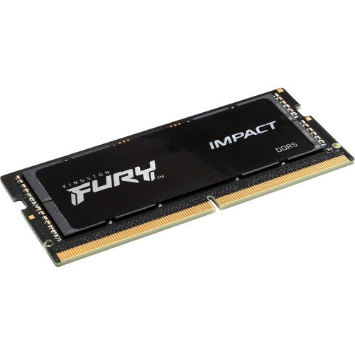 Module de RAM Kingston FURY Impact pour Notebook, Ordinateur Portable gamer - 16 Go (1 x 16GB) - DDR5-4800/PC5-38400 DDR5 