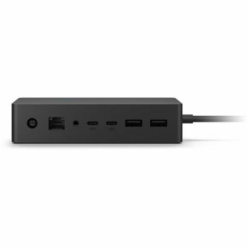 Microsoft Surface Dock 2 USB Type C Docking Station for Notebook/Tablet/Monitor/Keyboard/Mouse - 199 W - Black - 2 Display