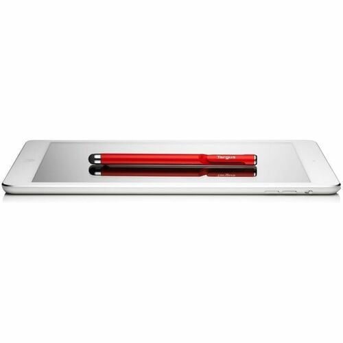 Targus AMM16501AMGL Stylus - 1 Piece - Capacitive Touchscreen Type Supported - Red - Tablet, Smartphone, Touchscreen Monit