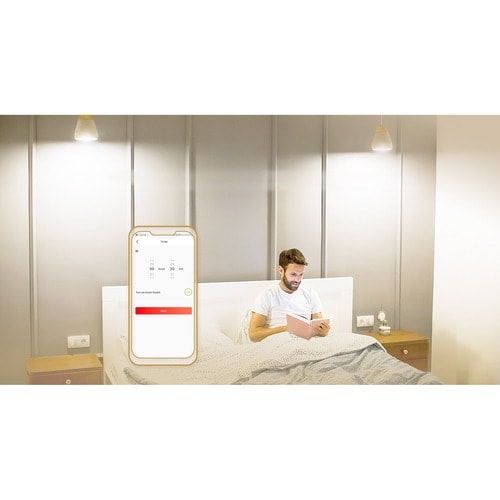 Tenda Wireless Switch - Button Switch - Light Control - Alexa Supported - 230 V AC - 220 W, 300 W - White