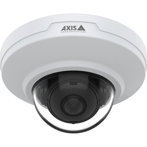 AXIS M3086-V 4 Megapixel Indoor Network Camera - Colour - Mini Dome - White - TAA Compliant - H.264, H.265, Zipstream, H.2