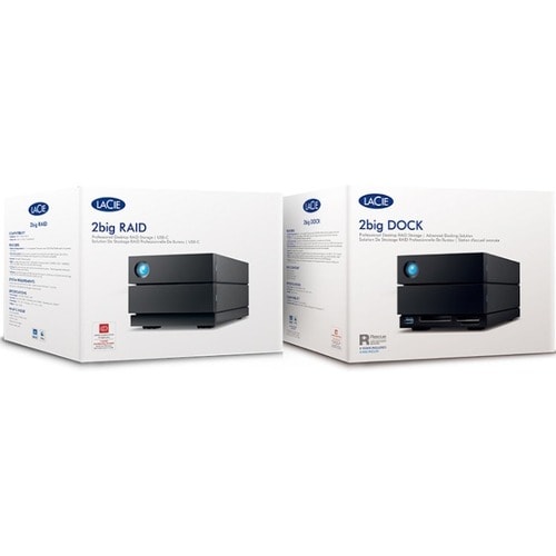 Seagate 2big Dock 2 x Total Bays DAS Storage System - 40 TB HDD - 40 TB Installed HDD Capacity - Thunderbolt 3