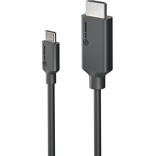 Alogic Elements Series USB-C to HDMI Cable with 4K Support - Male to Male - 6.56 ft HDMI/USB-C A/V Cable for Audio/Video D