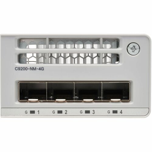 Cisco Catalyst C9200-NM-4X Erweiterungsmodul - für Datenvernetzung - 10 Gigabit Ethernet - 10GBase-X - 4 x Erweiterungsste