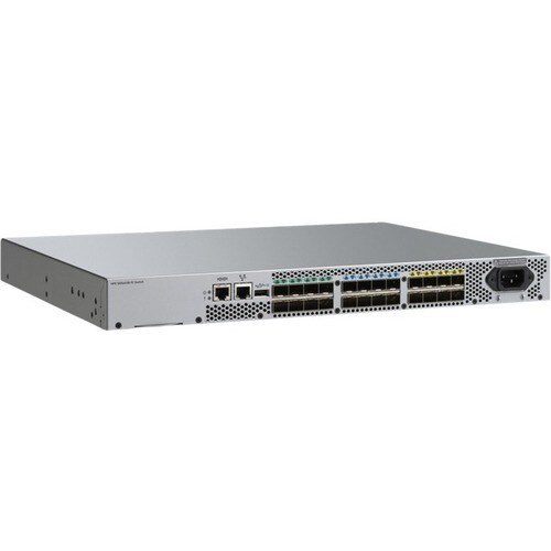 HPE SN3600B 24 Anschlüsse 32 Gbit/s Fibre Channel Switch - 24 Fiber Channel Ports - 24 x Total Expansion Slots - Rackmount