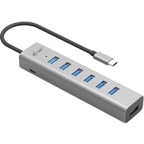 i-tec USB Hub - USB 3.2 (Gen 1) Type C - Portable - 7 Total USB Port(s) - Windows, iPadOS